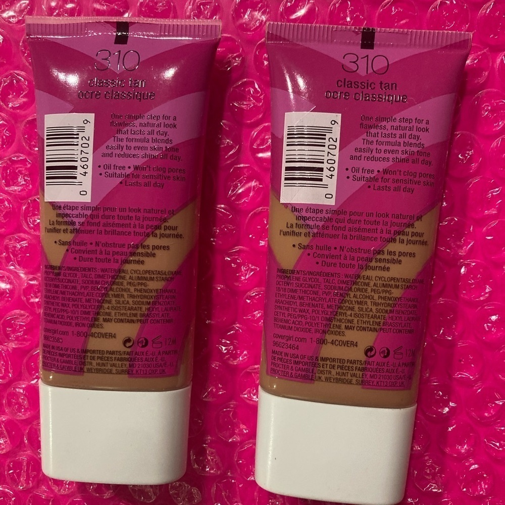 š¤ļø 2x COVERGIRL Ready Set Gorgeous fresh complexion foundation- 310 CLASSIC TAN - Picture 2 of 2